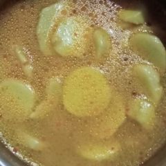 A picture of Arbi ki sabzi.