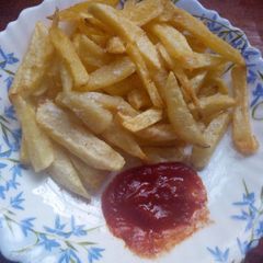 Chips with Ketchup A picture of Chips with Ketchup.
