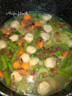 Foto resep Sayur Sop Bakso Sapi