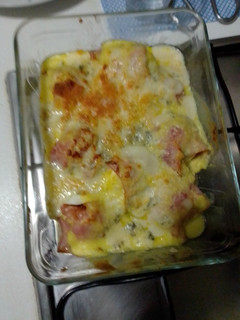 Una foto de Huevos duros gratinados a mi estilo