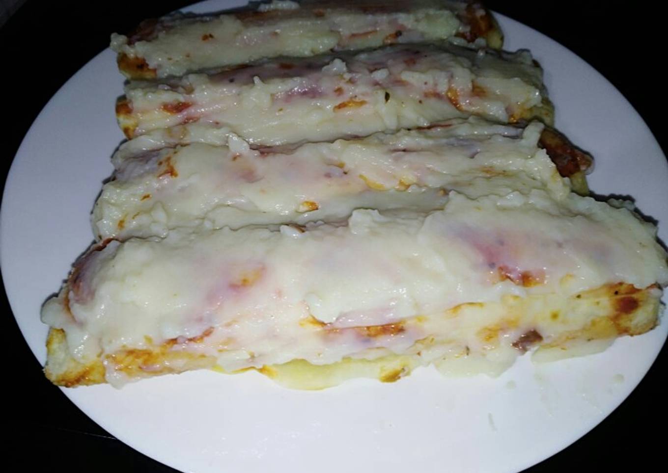 Canelones de carne picada