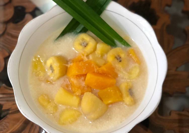 Kolak singkong,pisang kepok, butternut❤️