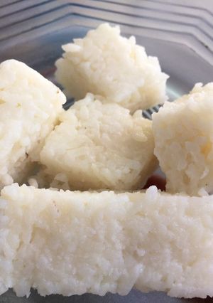 Foto resep Kupat nasi matang tanpa kukus