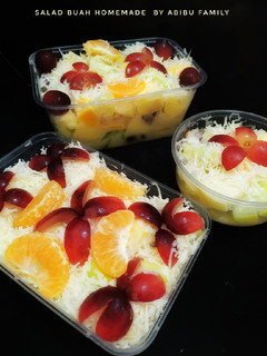 Foto resep Salad Buah Homemade by Abibu Family