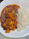 Cazuela de porotos rojos
