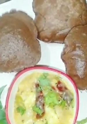 ராகி பூரி(RAGI POORI RECIPE IN TAMIL) செய்முறை முக்கிய புகைப்படம்