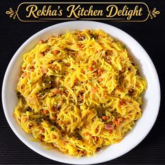 A picture of Vermicelli & Green Tuver Dal Upma.