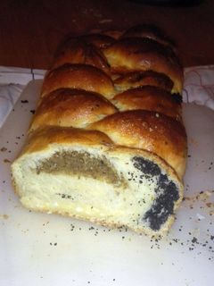 Vegyes töltelékes kalács recept fotója