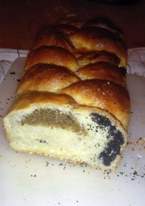 Vegyes töltelékes kalács recept fotója