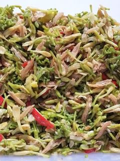 Foto resep Tumis bunga pepaya + teri