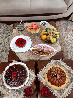 عکسی از دستور میز یلدا