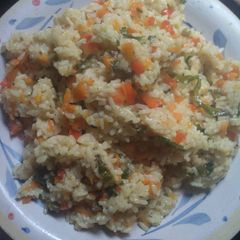 A picture of Vegetable rice.
