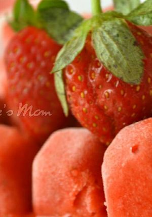 Foto resep Strawberry ice yogurt