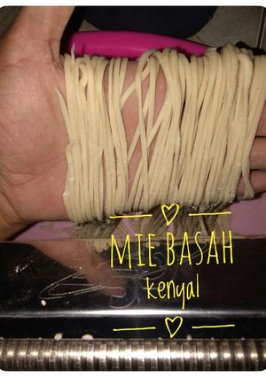 Foto resep Mie basah kenyal
