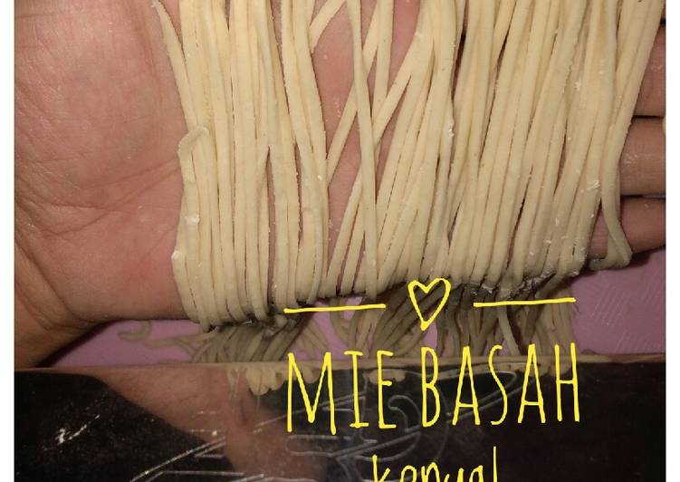 Bahan Mie basah kenyal | Resep Bumbu Mie basah kenyal Yang Sempurna