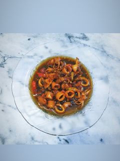 Foto resep Cumi Asin Masak Kecap