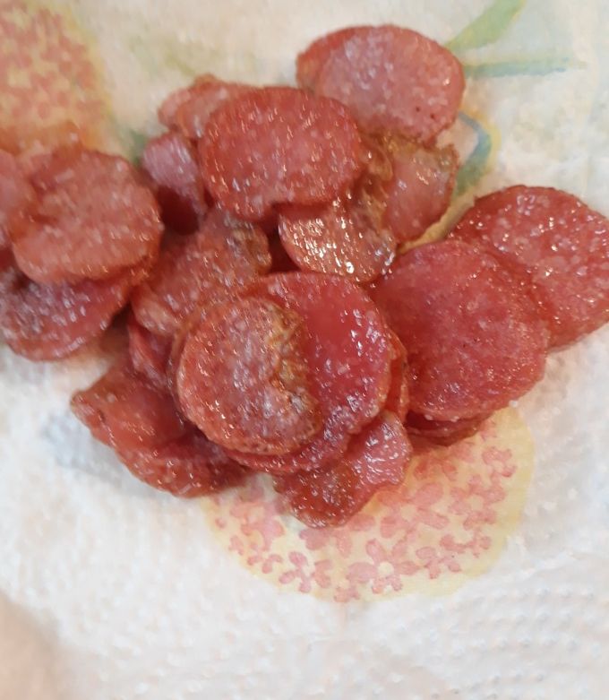 A picture of Fried Radish Chips.