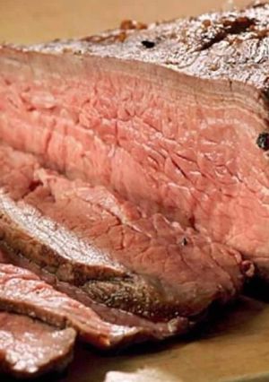 A picture of Santa Maria-style Tri-Tip Beef Roast.