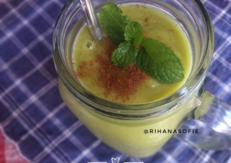 Cara ramu Green Smoothies 💚  Mudah