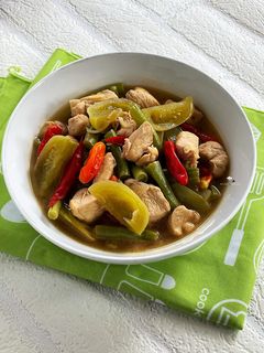 Foto resep Asem Asem Buncis Ayam