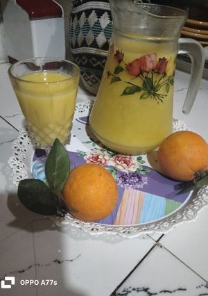 صورة لوصفة شاربات البرتقال