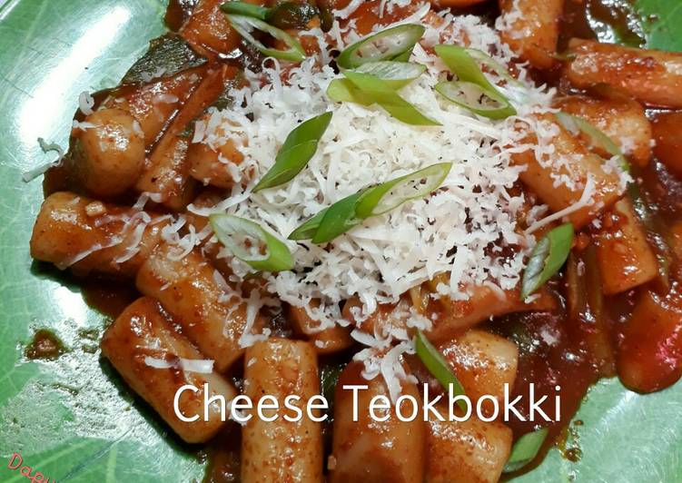 #Cheese #Tteokbokki / #Kue #Beras #Pedas #Korea