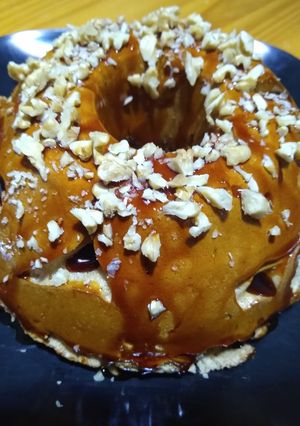 Una foto de Pudín de café
