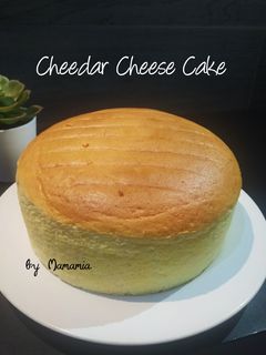 Foto resep Cheddar Cheese Cake (Japannesse Cheese Cake)