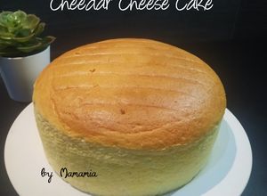 Foto resep Cheddar Cheese Cake (Japannesse Cheese Cake)