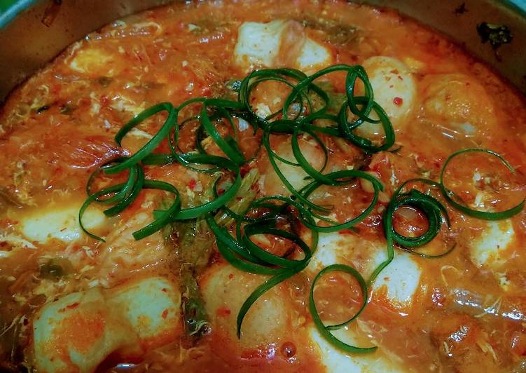 Cara Mudah Bikin Kimchi Stew (instant), Gampang Banget