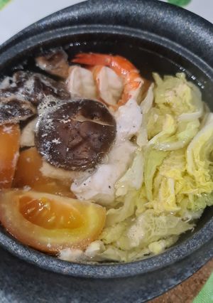 A picture of Simon's Nabemono.