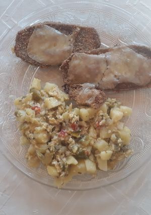 Una foto de Milanesa de berenjena