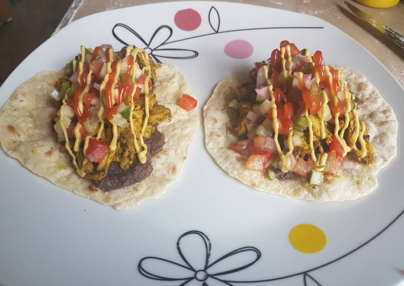 Mini-tacos con recetas #2