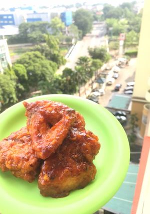 Foto resep Honey Spicy Chicken Wings