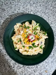 عکسی از دستور سالاد ماکارونی