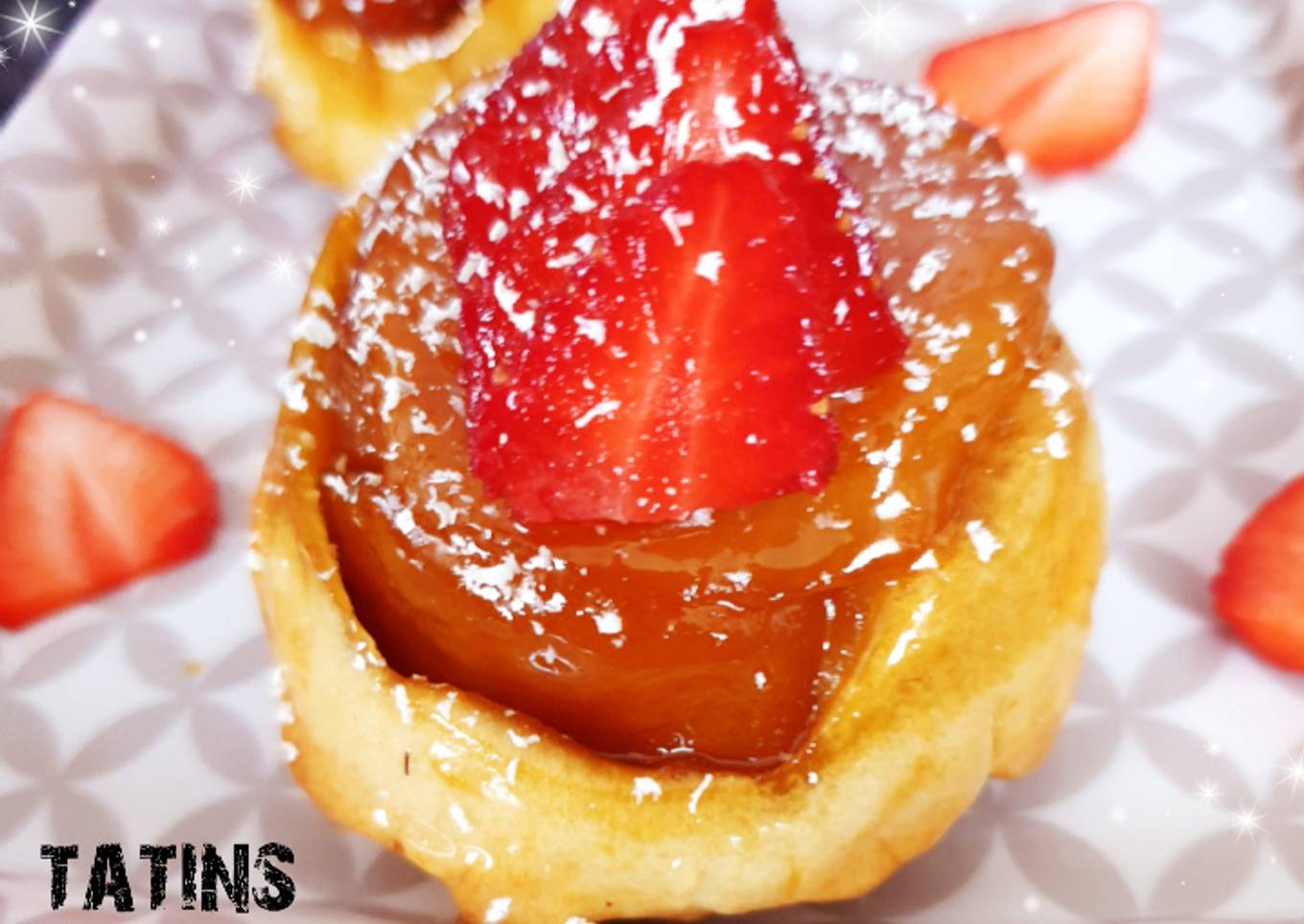 Minis tartes tatin aux pommes 😋 # juin