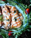 Fettine di tacchino in olio e limone