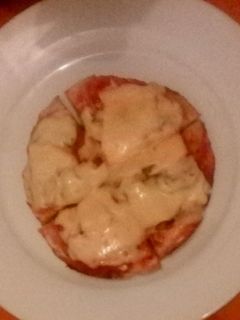 Una foto de Mini pizza a la arrocera