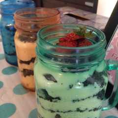 รูปของ Cheesecake in jar 'kekinian'
