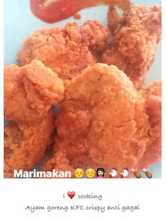 Foto resep Ayam goreng KFC crispy crispy