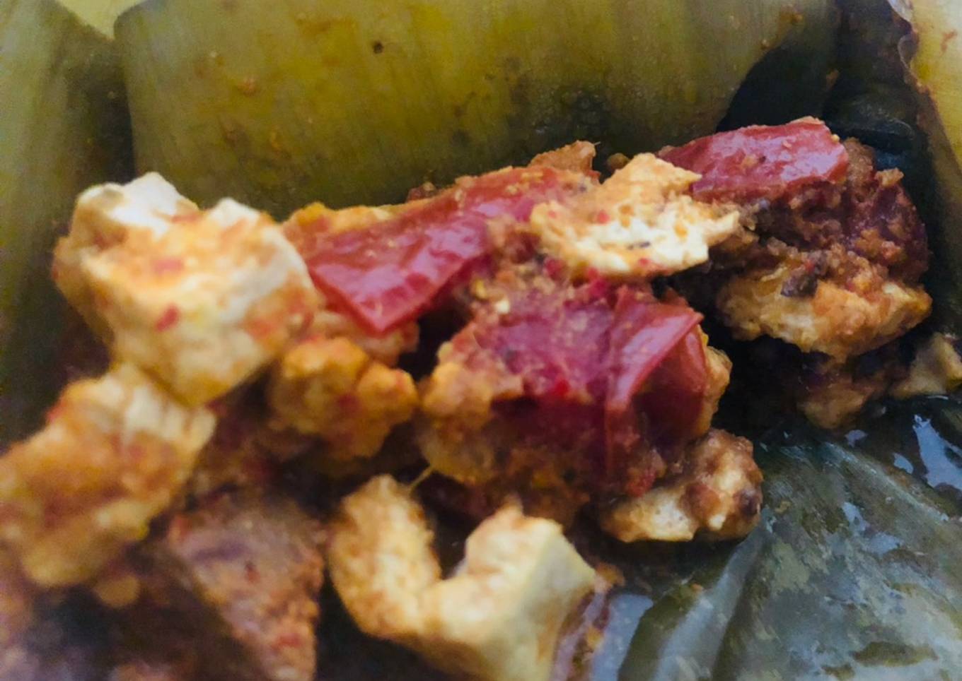 Botok tahu ati ampela gampang