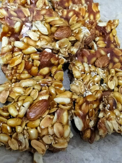 A picture of Nuts chikki.