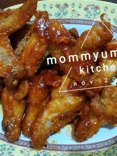 Foto resep (not so) spicy chicken wings