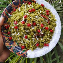 A picture of Hara Bhara Poha.