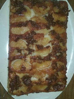 Una foto de Volteado de manzana