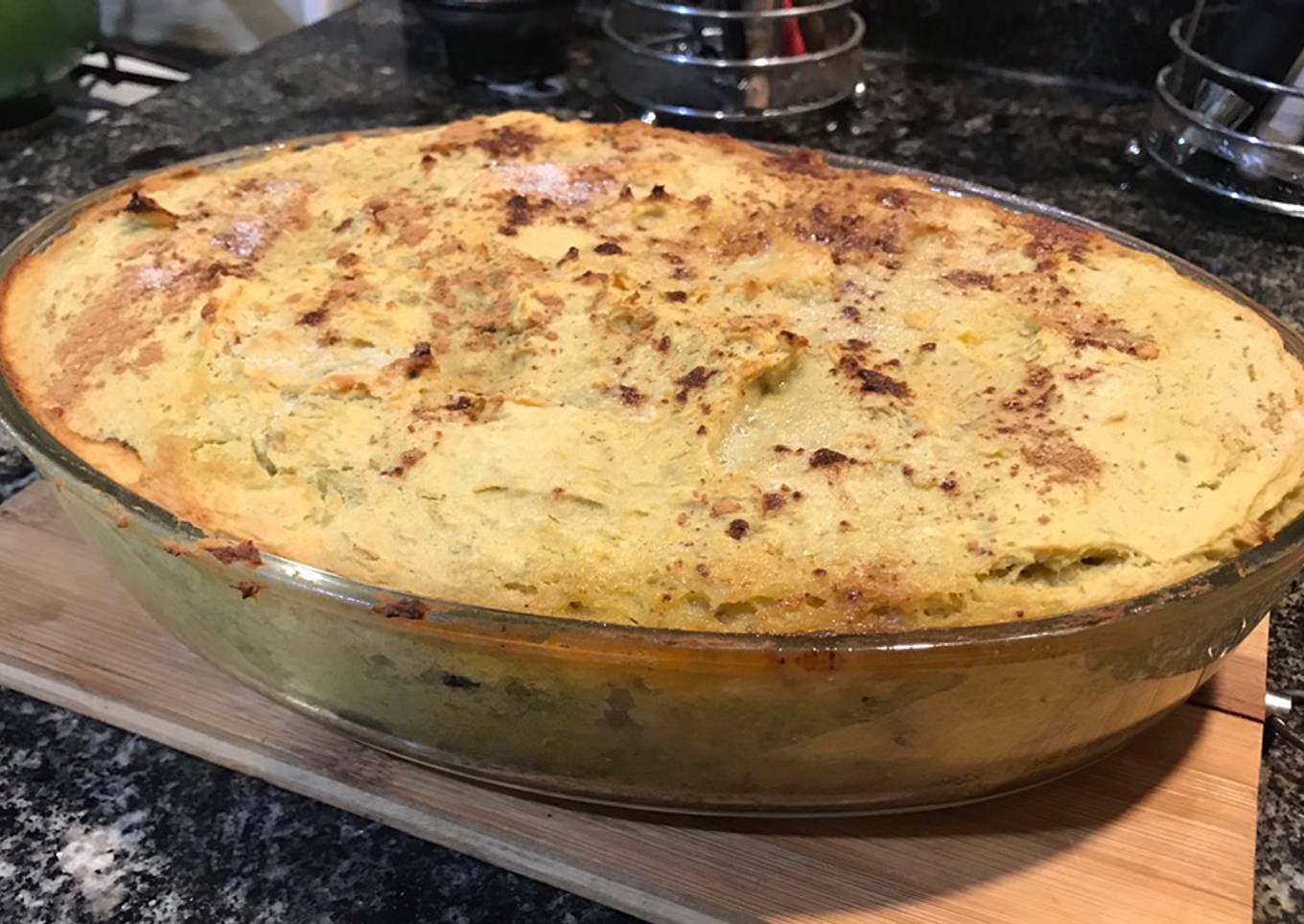 Pastel de batata (CAMOTE en honor a una mendocina de mi niñez)