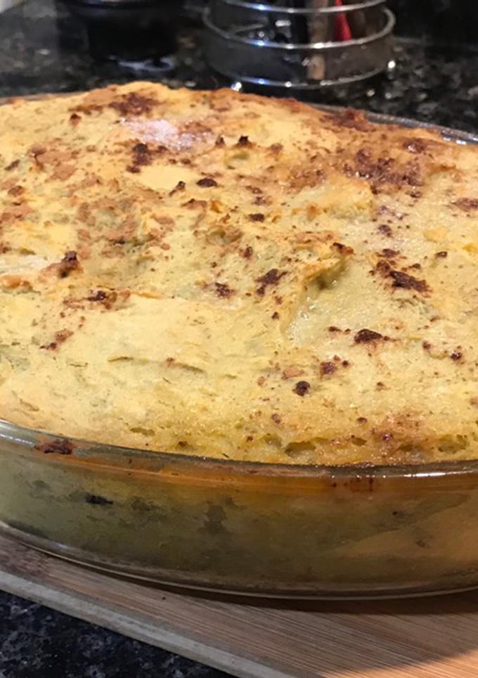 Una foto de Pastel de batata (CAMOTE en honor a una mendocina de mi niñez)
