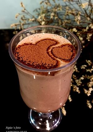 Hình của món Sữa chuối cacao.