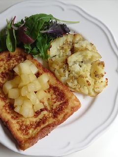 法式吐司x青森蘋果醬 的食譜成品照片