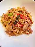 Drunken-Style Stir-Fried Instant Noodles (Pad Kee Mao Mama)